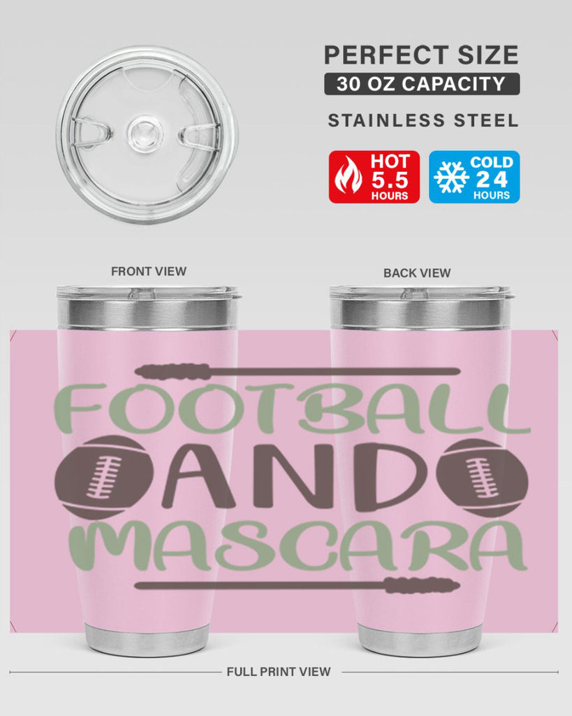 Football and Mascara 90#- fashion- Cotton Tank