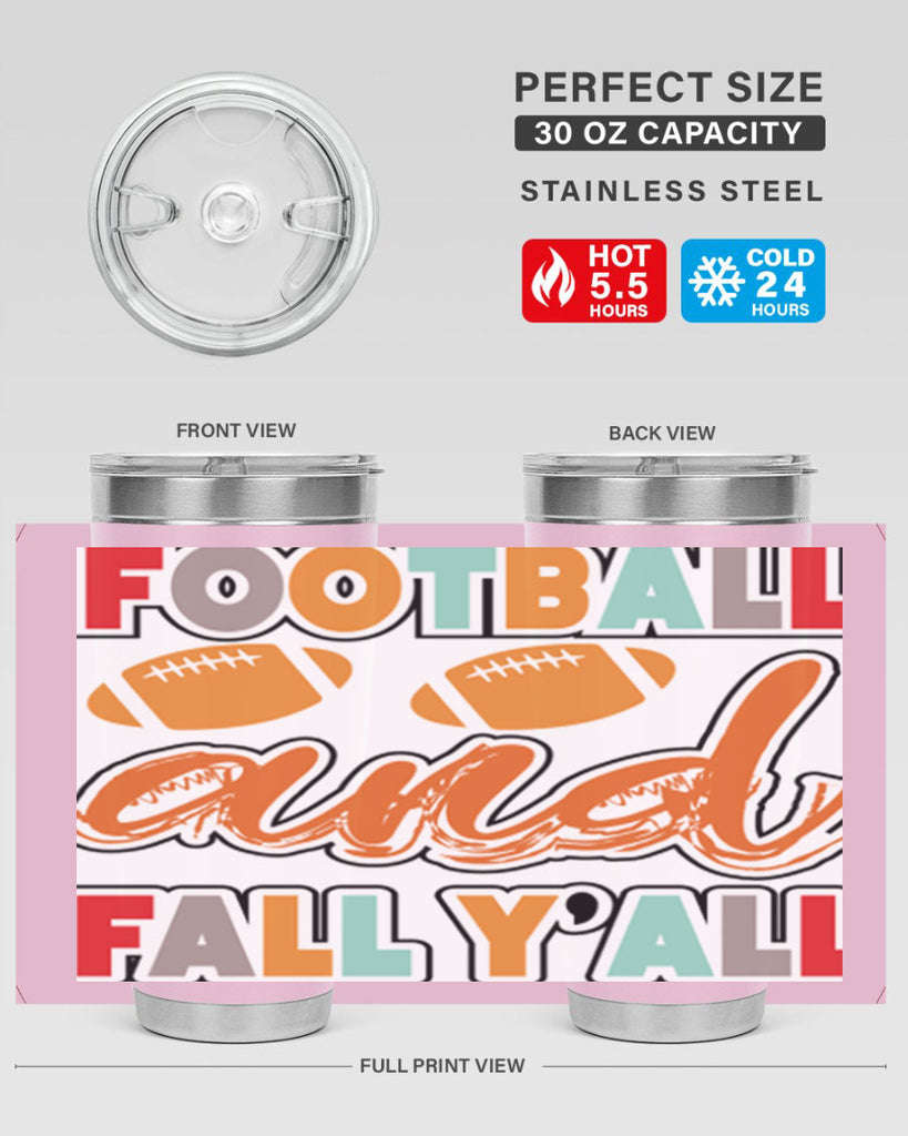 FootballandFallYall 186#- fall- Tumbler