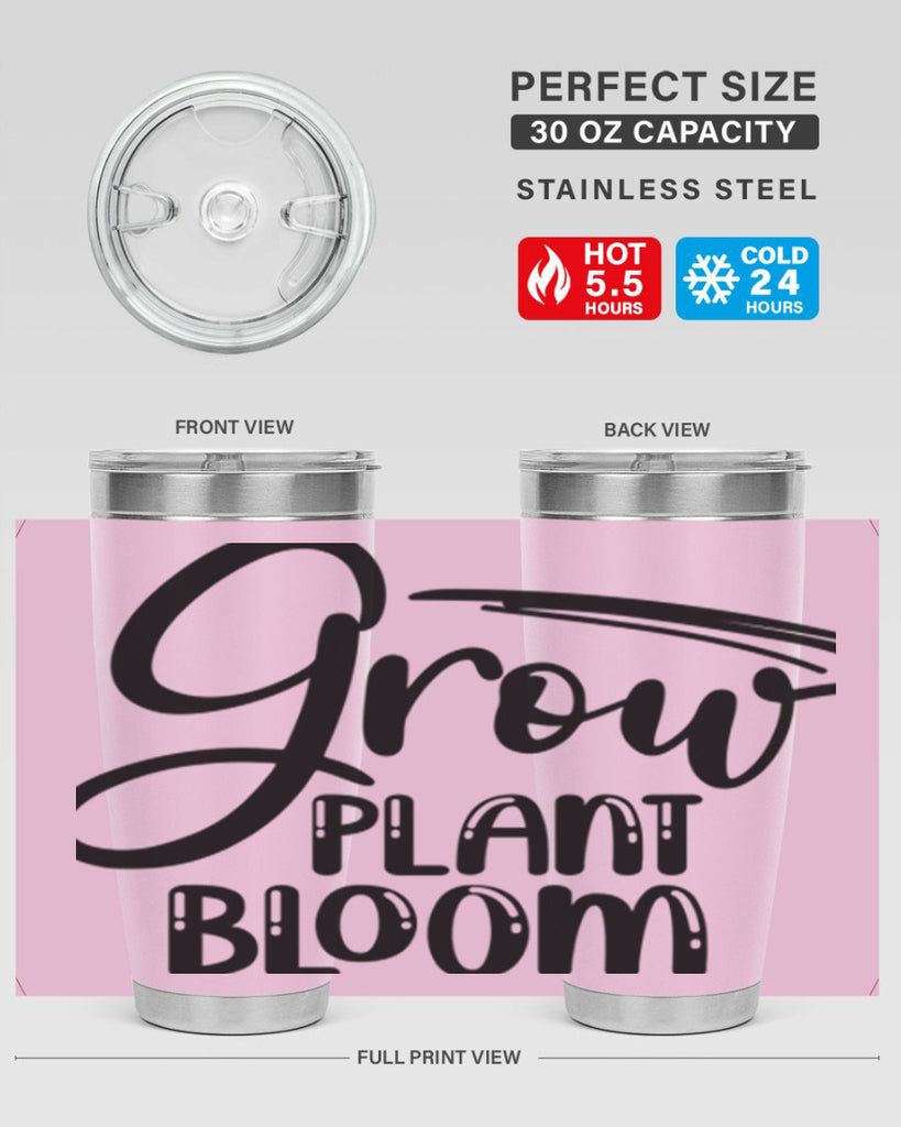 GROW PLANT BLOOM  151#- spring- Tumbler