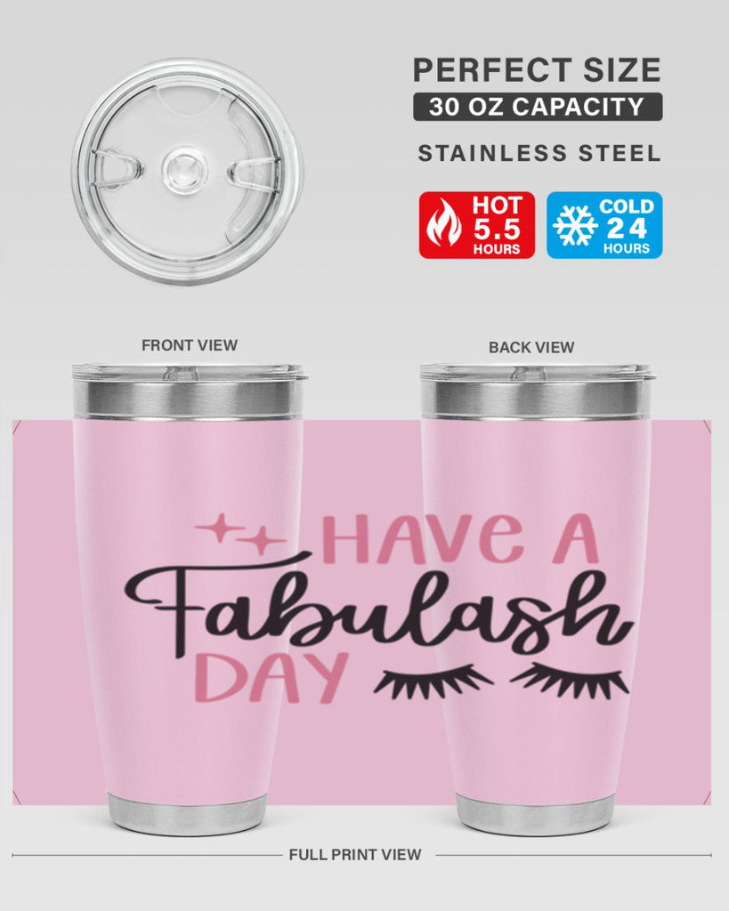Have Fabulash Day Style 90#- make up- Tumbler