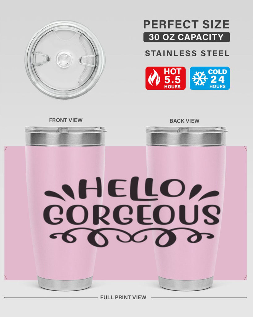 Hello Gorgeous 101#- fashion- Cotton Tank