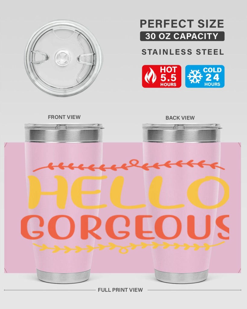 Hello Gorgeous 102#- fashion- Cotton Tank