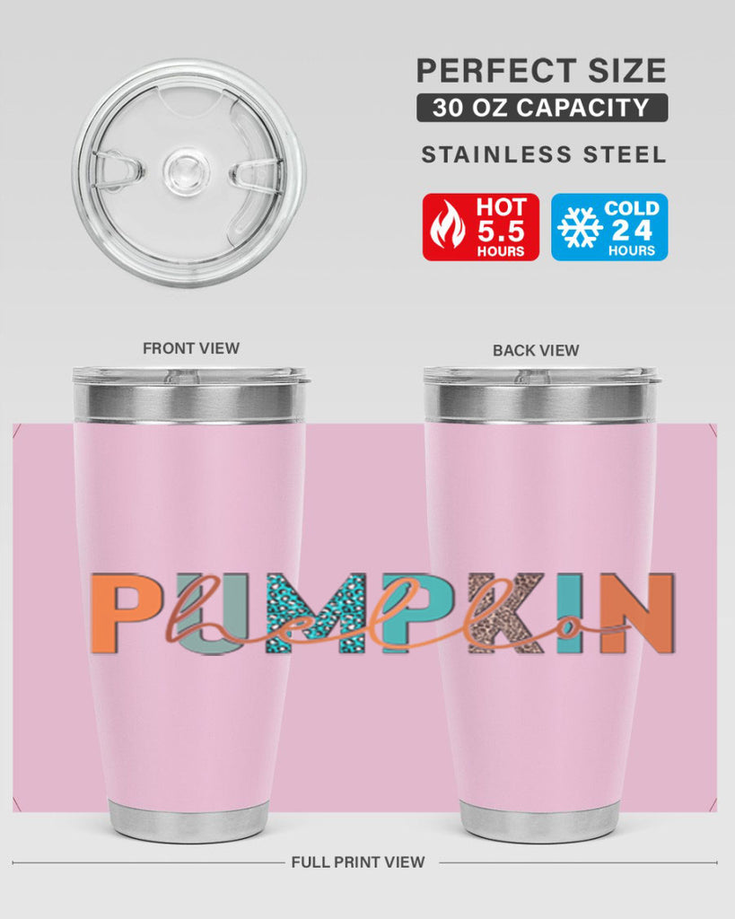 Hello Pumpkin 285#- fall- Tumbler