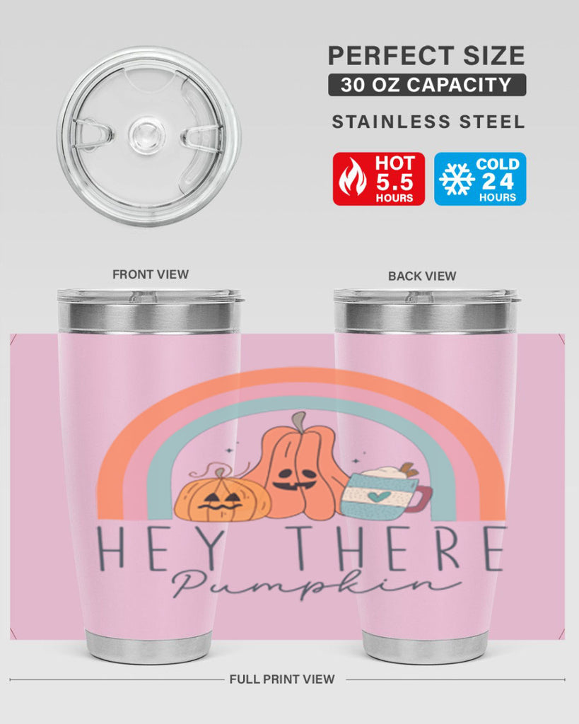 Hey There Pumpkin 309#- fall- Tumbler