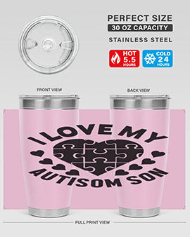 I love my Style 45#- autism- Tumbler