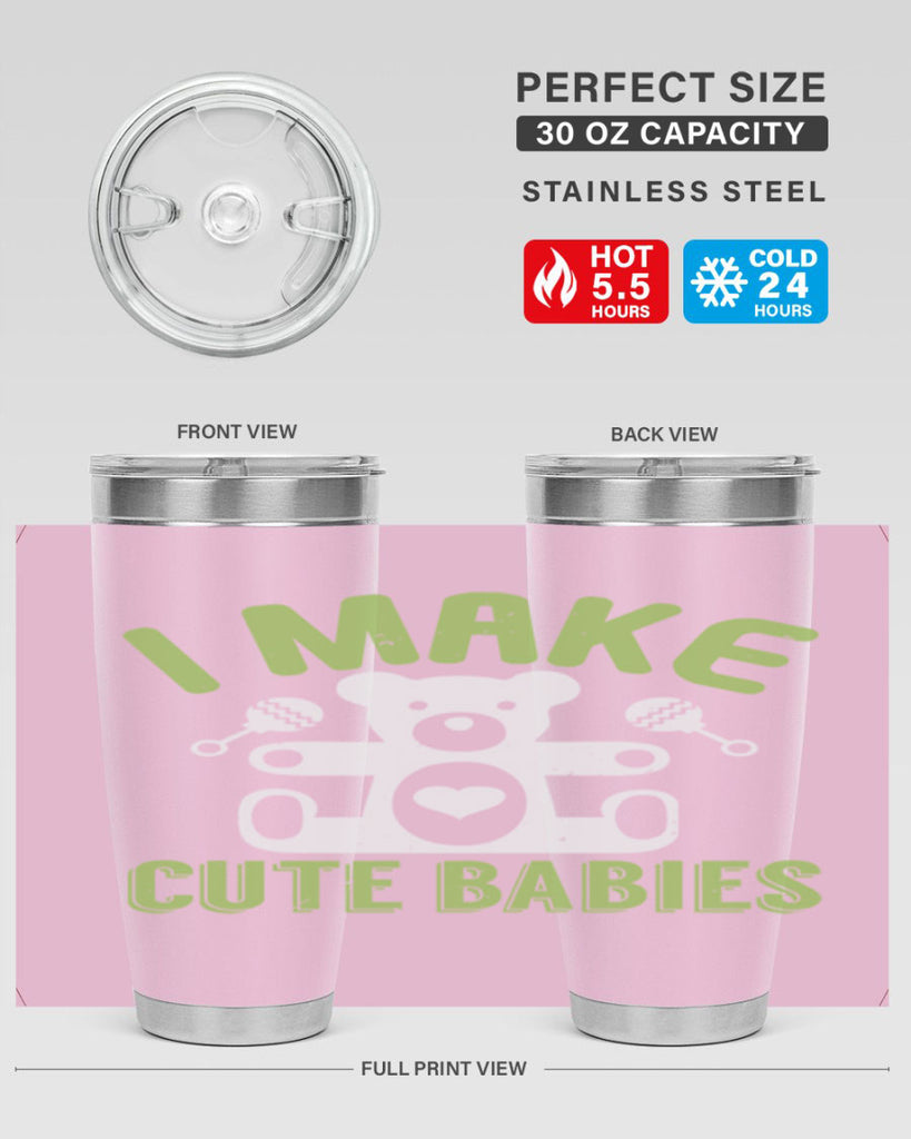 I make cute babies Style 218#- baby- tumbler