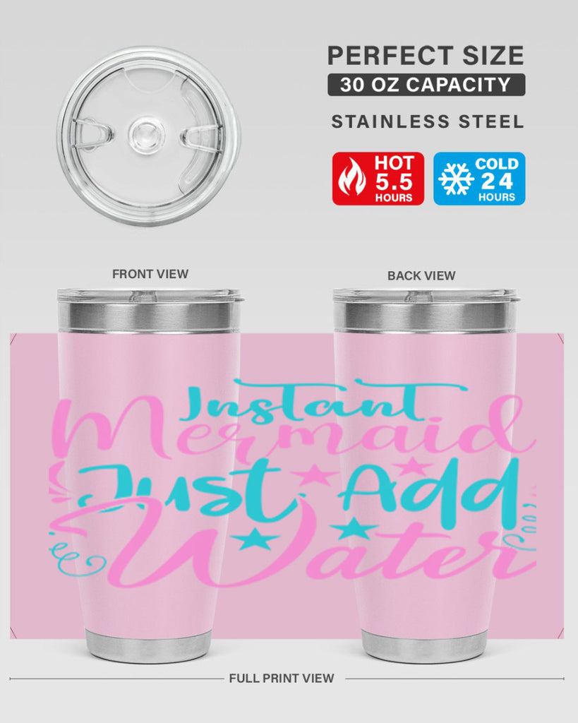 Instant Mermaid Just Add Water 271#- mermaid- Tumbler
