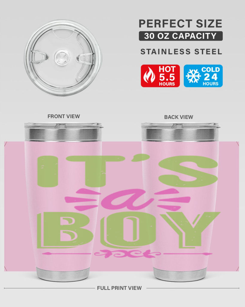 Its A Boy Style 187#- baby- tumbler