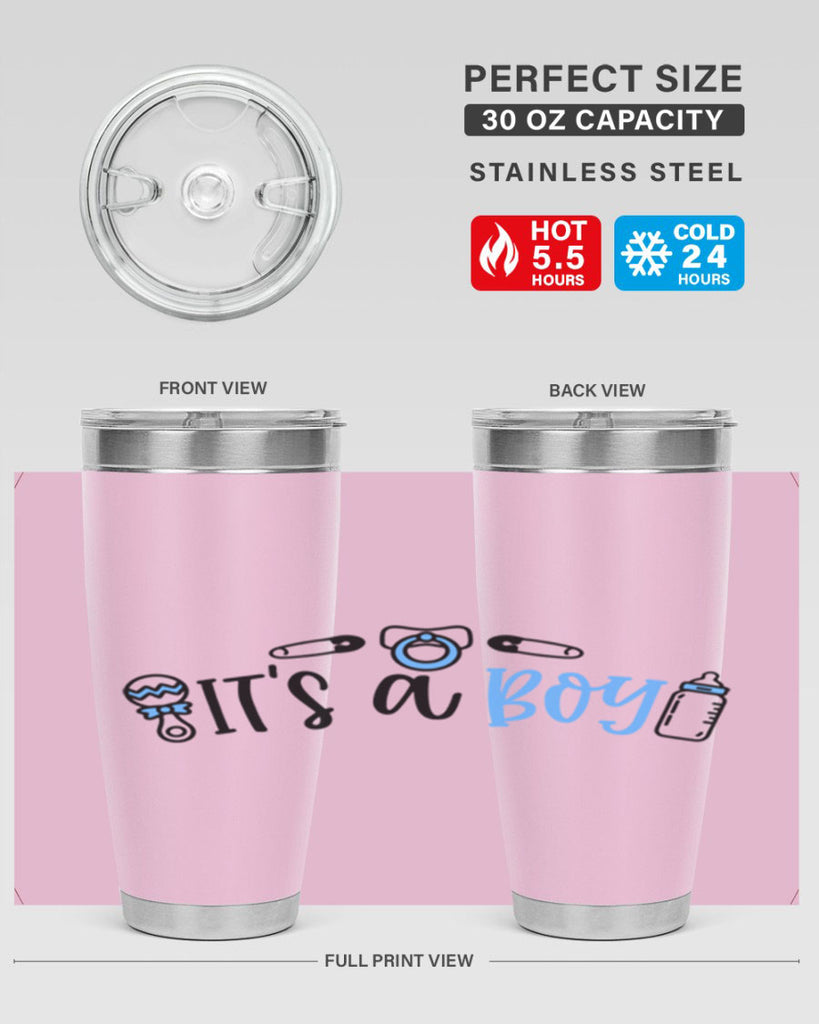 Its A Boy Style 80#- baby- tumbler