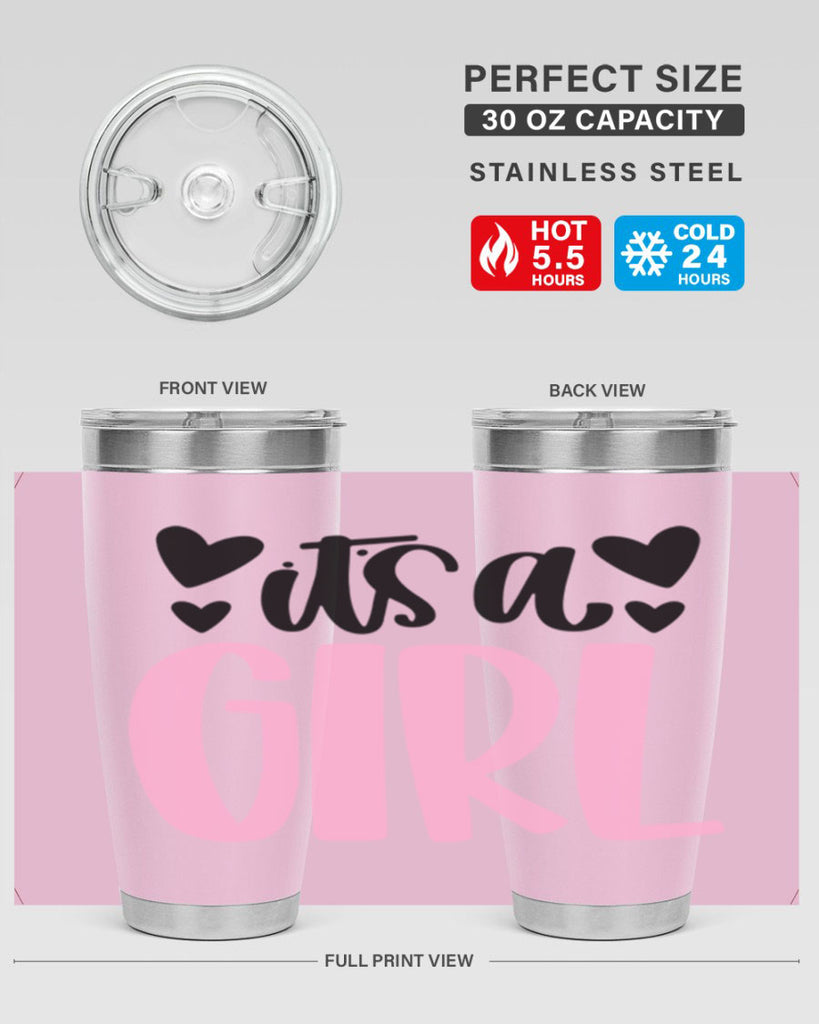 Its A Girl Style 79#- baby- tumbler