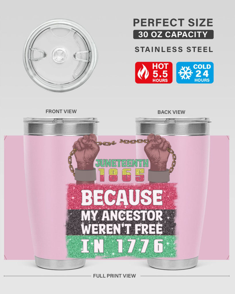 Juneteenth 1865 Ancestor 4#- Juneteenth- tumbler
