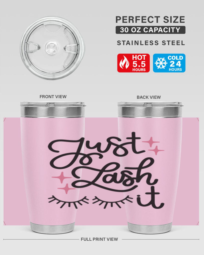 Just Lash It Style 76#- make up- Tumbler