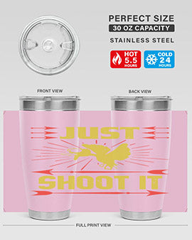 Just shoot it Style 32#- duck- Tumbler