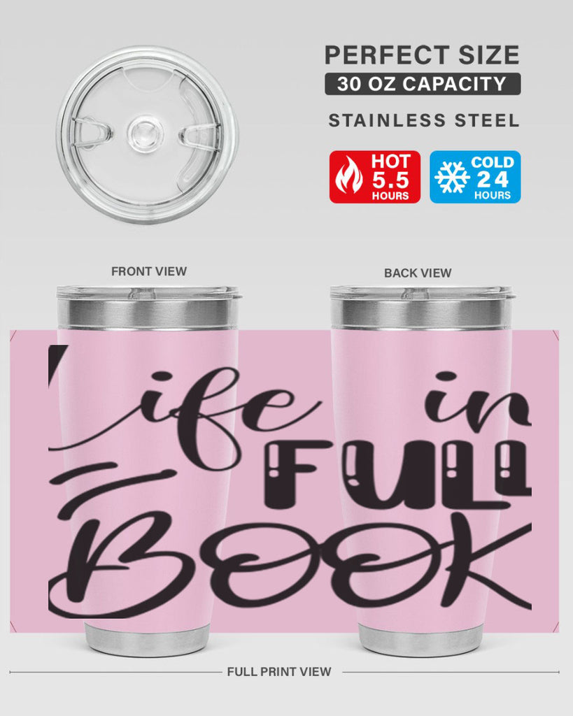LIFE in FULL BOOK  300#- spring- Tumbler