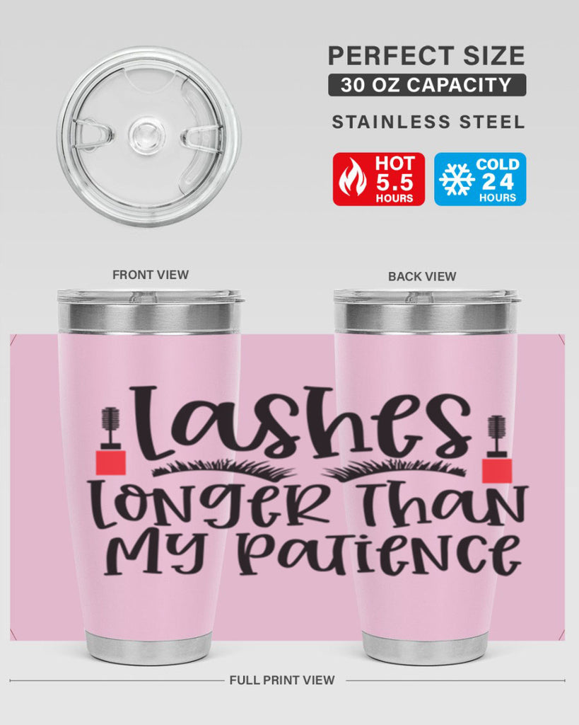 Lashes Longer Than My Patience Style 231#- make up- Tumbler