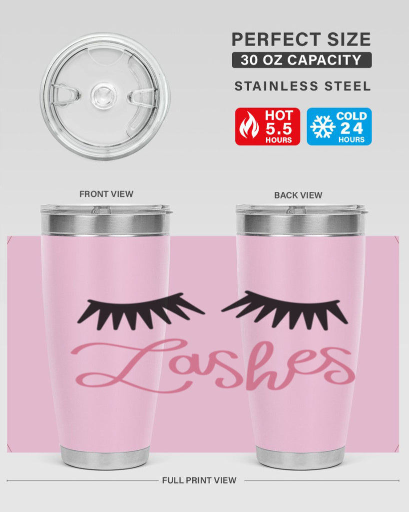 Lashes Style 69#- make up- Tumbler