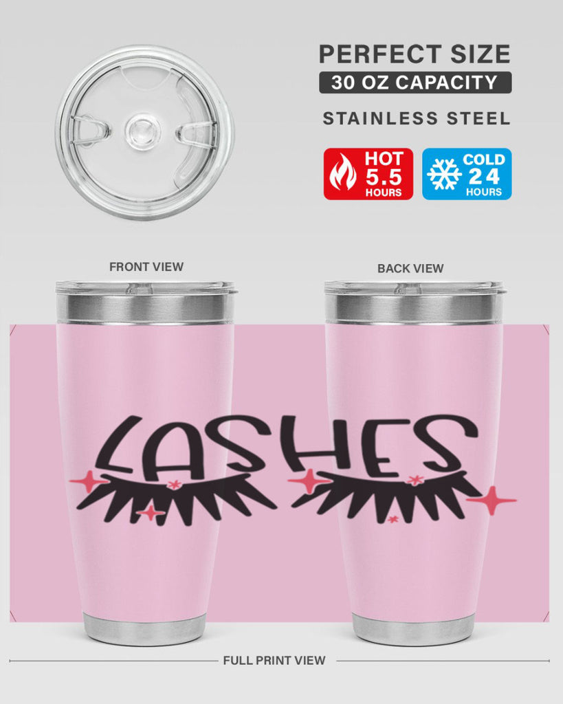 Lashes Style 70#- make up- Tumbler