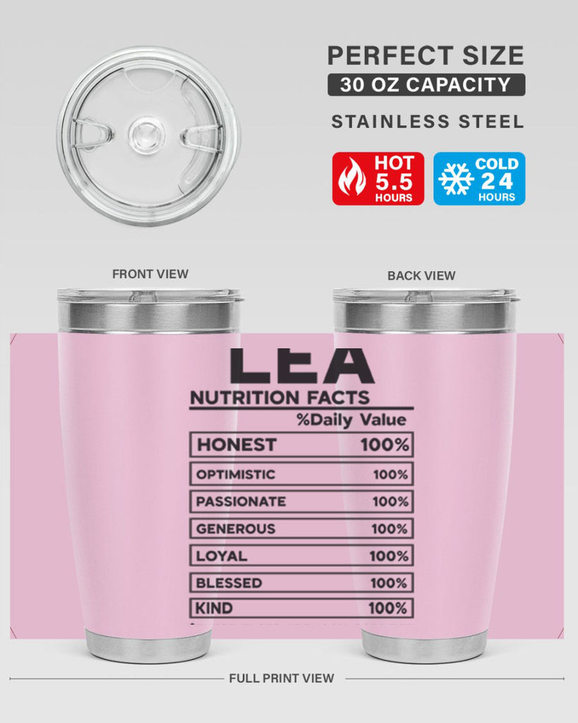 Lea Nutrition Facts 276#- zodiac- Tumbler