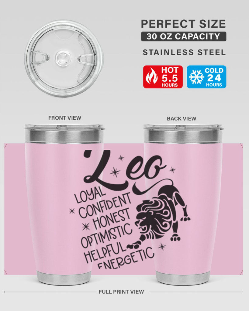 Leo 282#- zodiac- Tumbler