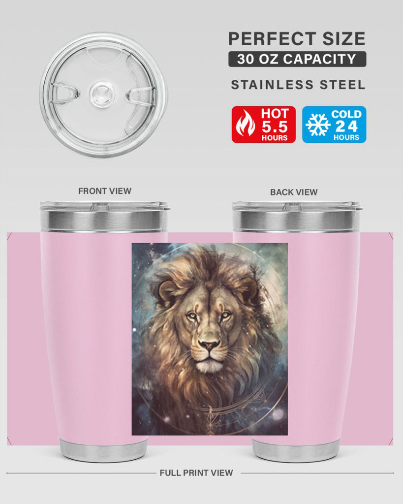Leo 58#- zodiac- Tumbler