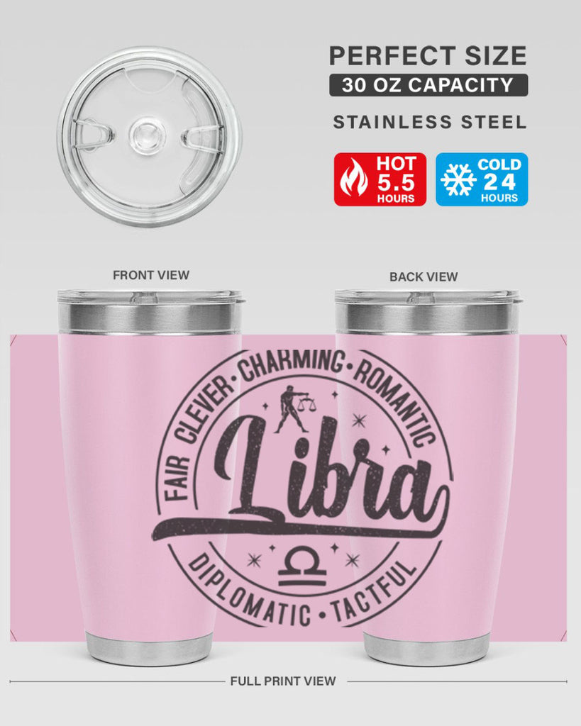 Libra 323#- zodiac- Tumbler