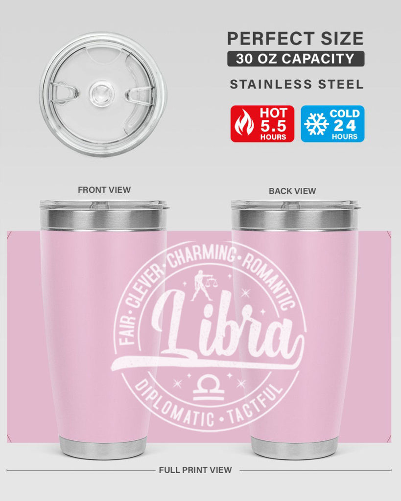 Libra 324#- zodiac- Tumbler
