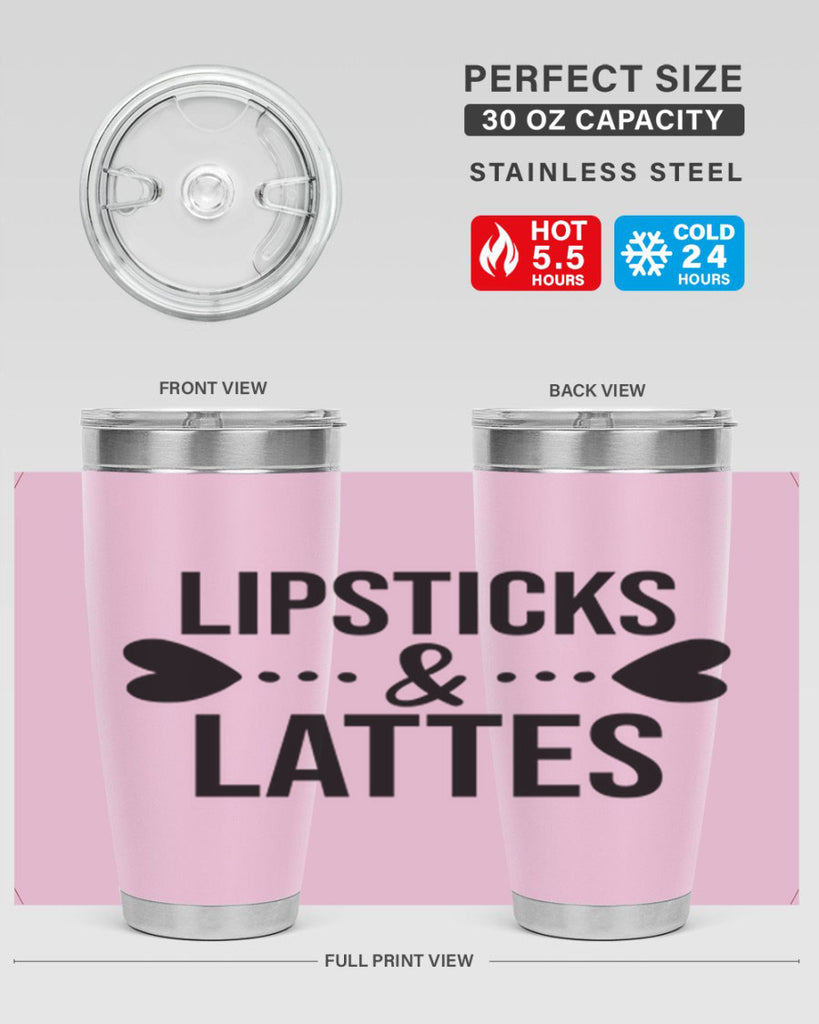 Lipsticks Lattes 114#- fashion- Cotton Tank