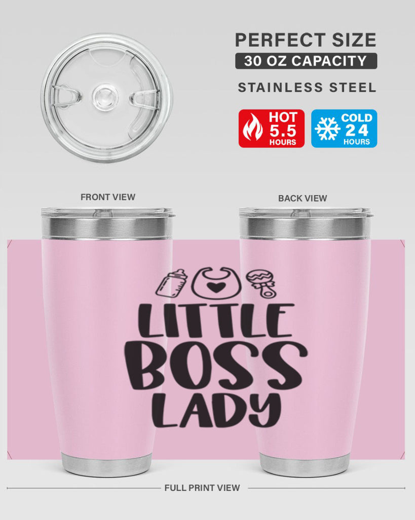 Little Boss Lady Style 67#- baby- tumbler