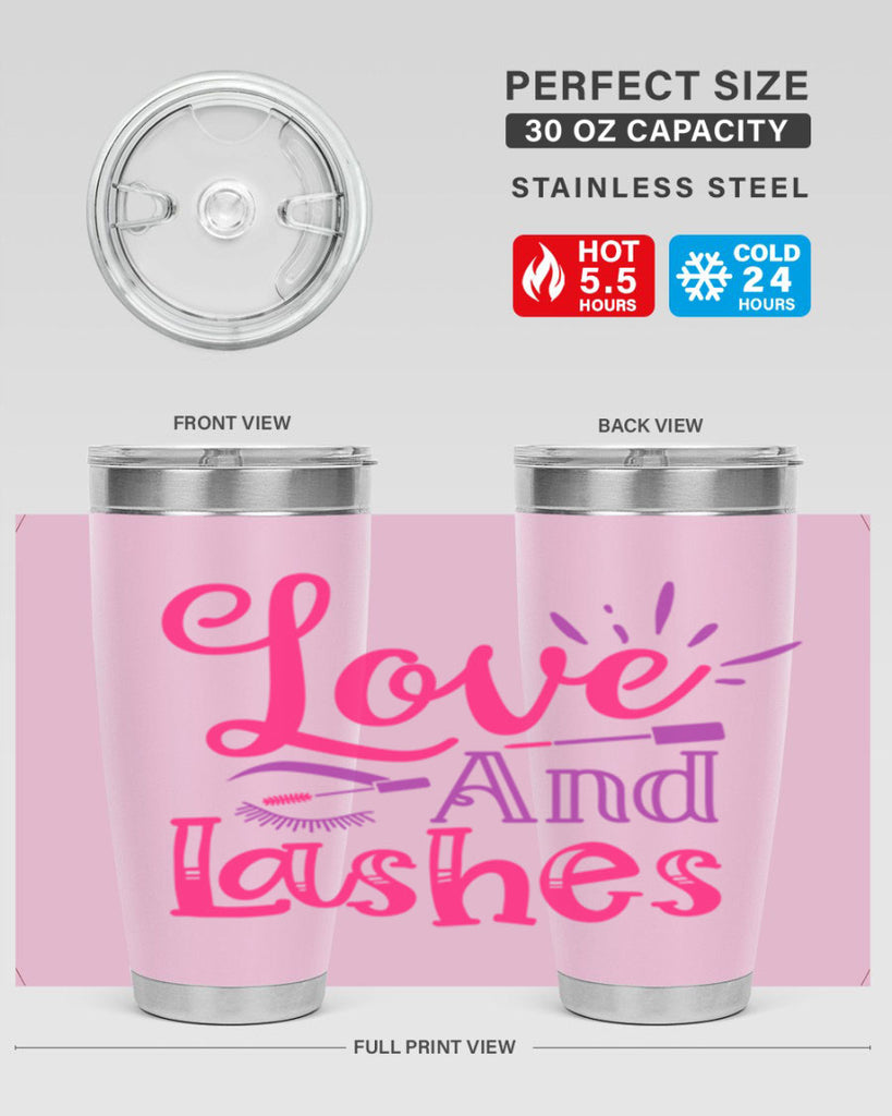 Love And Lashes Style 226#- make up- Tumbler