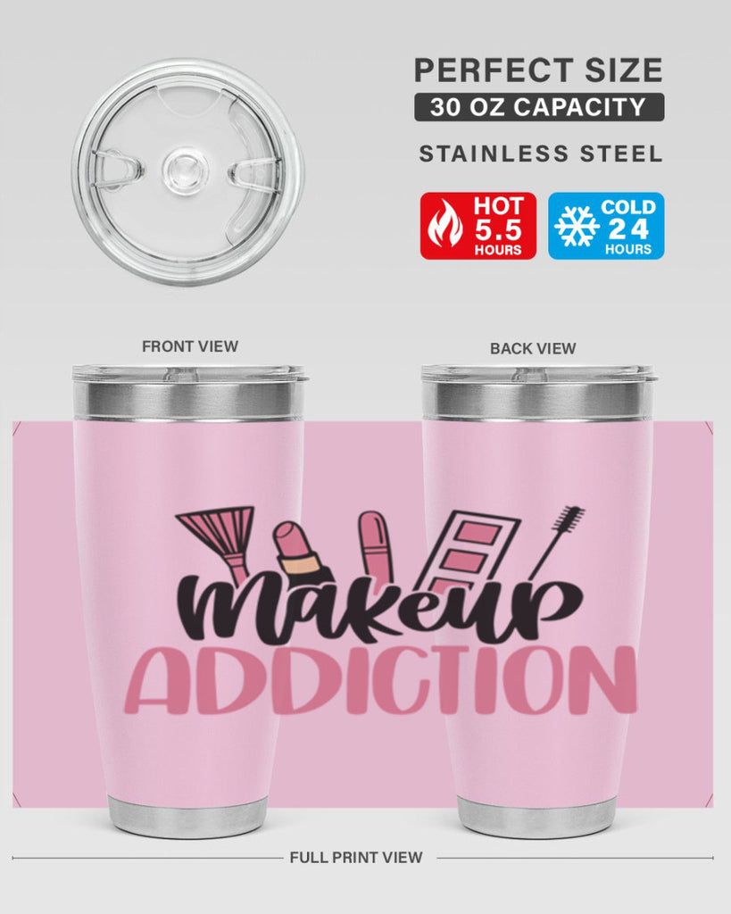 Makeup Addiction Style 54#- make up- Tumbler