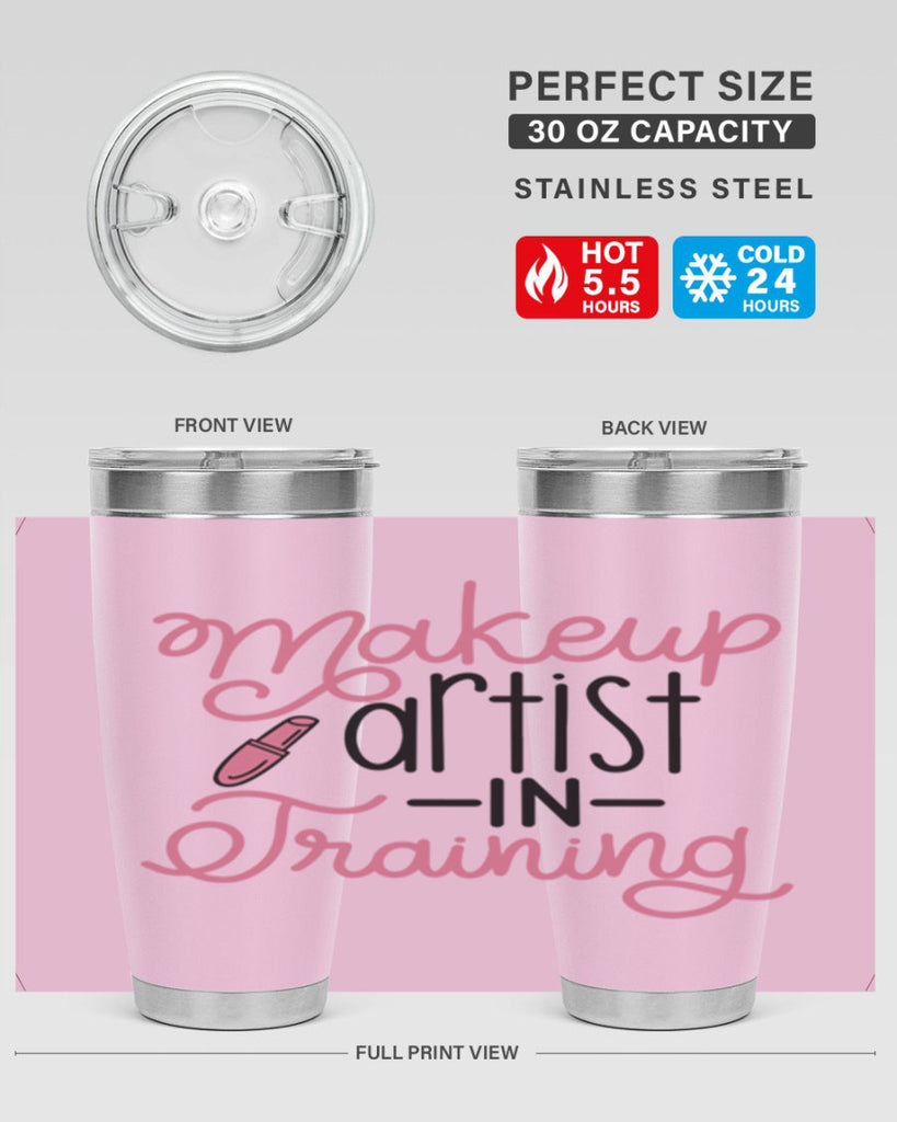 Makeup Artist in Training Style 53#- make up- Tumbler