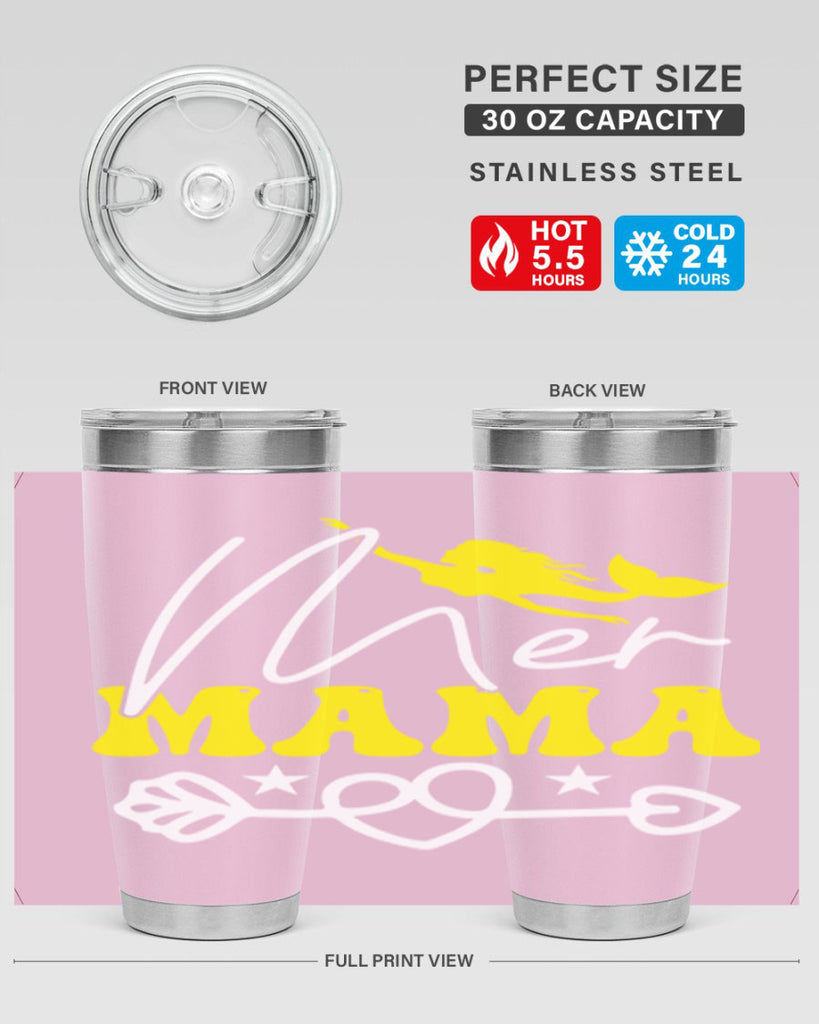 Mer Mama 332#- mermaid- Tumbler