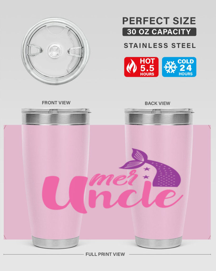 Mer Uncle 347#- mermaid- Tumbler
