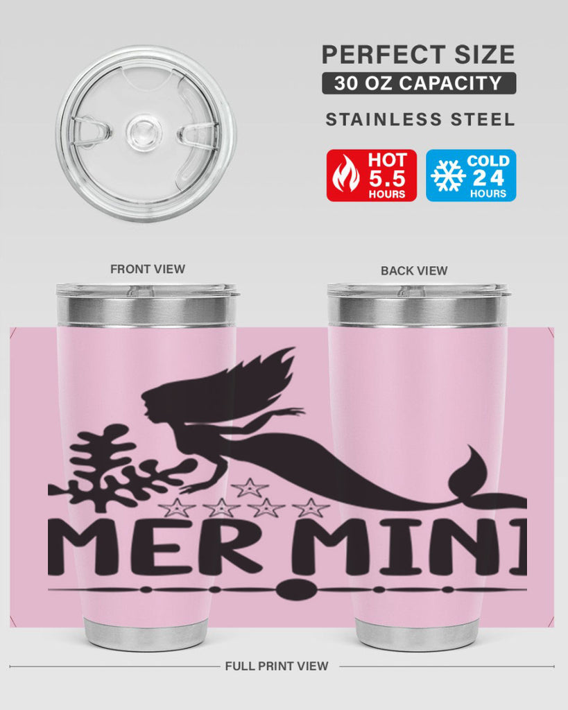 Mer mini 353#- mermaid- Tumbler