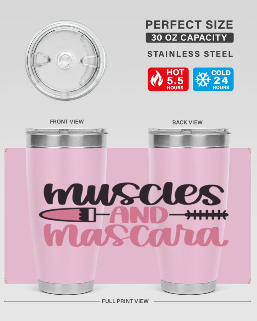 Muscles And Mascara Style 35#- make up- Tumbler