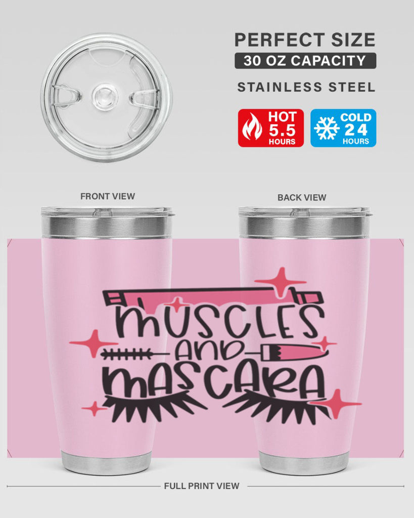 Muscles And Mascara Style 36#- make up- Tumbler
