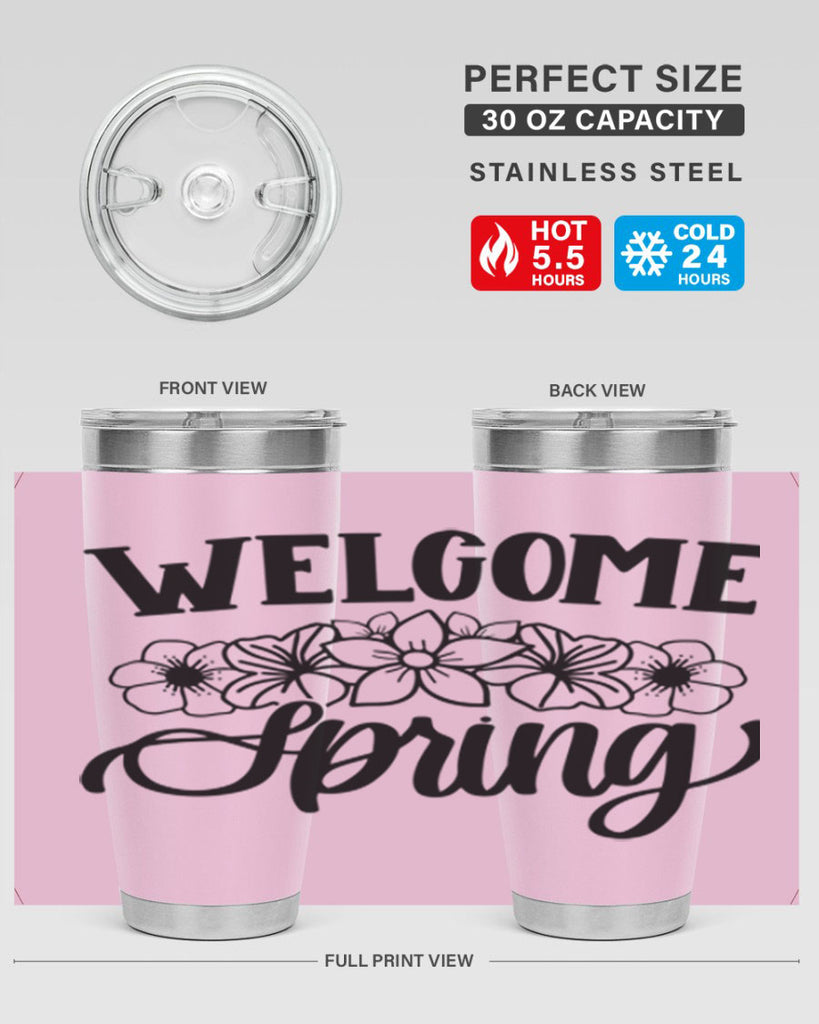 PNG_Welcome Spring396#- spring- Tumbler