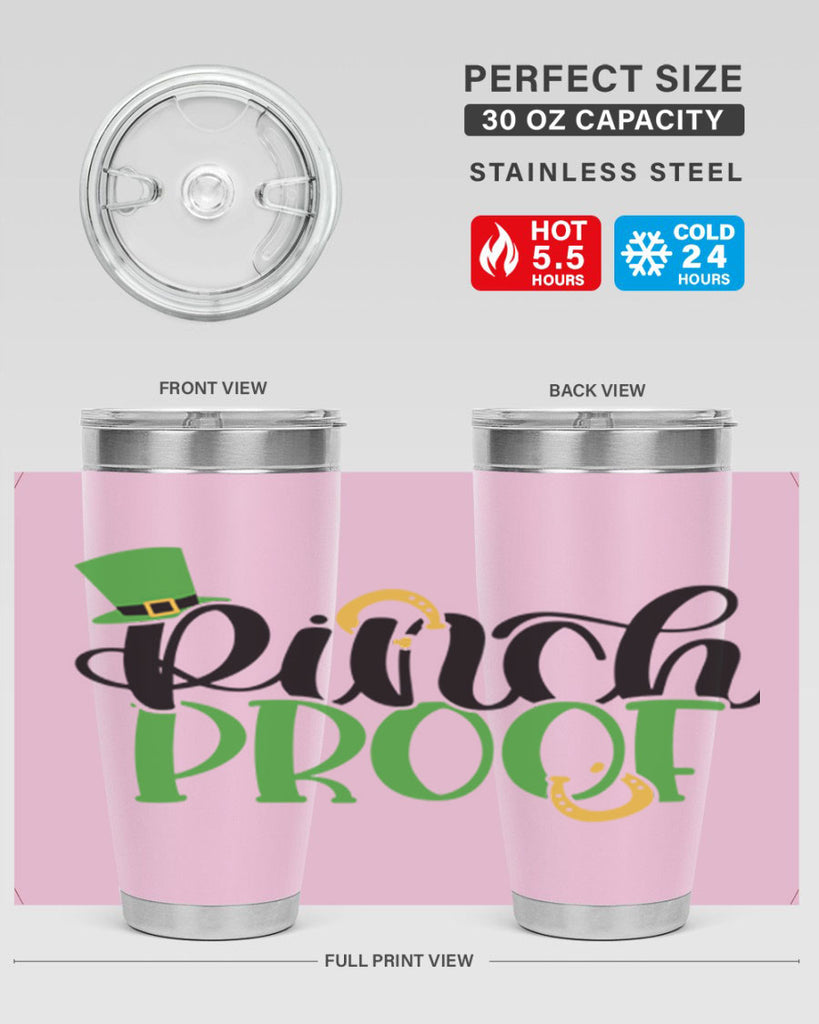 Pinch Proof Style 37#- St Patricks Day- Tumbler