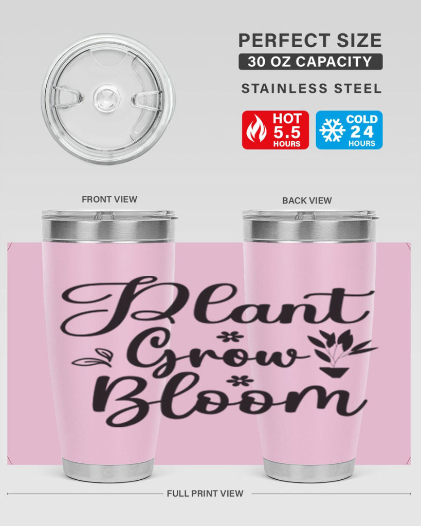 Plant Grow Bloom 391#- spring- Tumbler