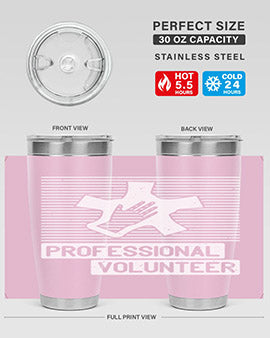 Professional Volunteer Style 36#- volunteer- Tumbler