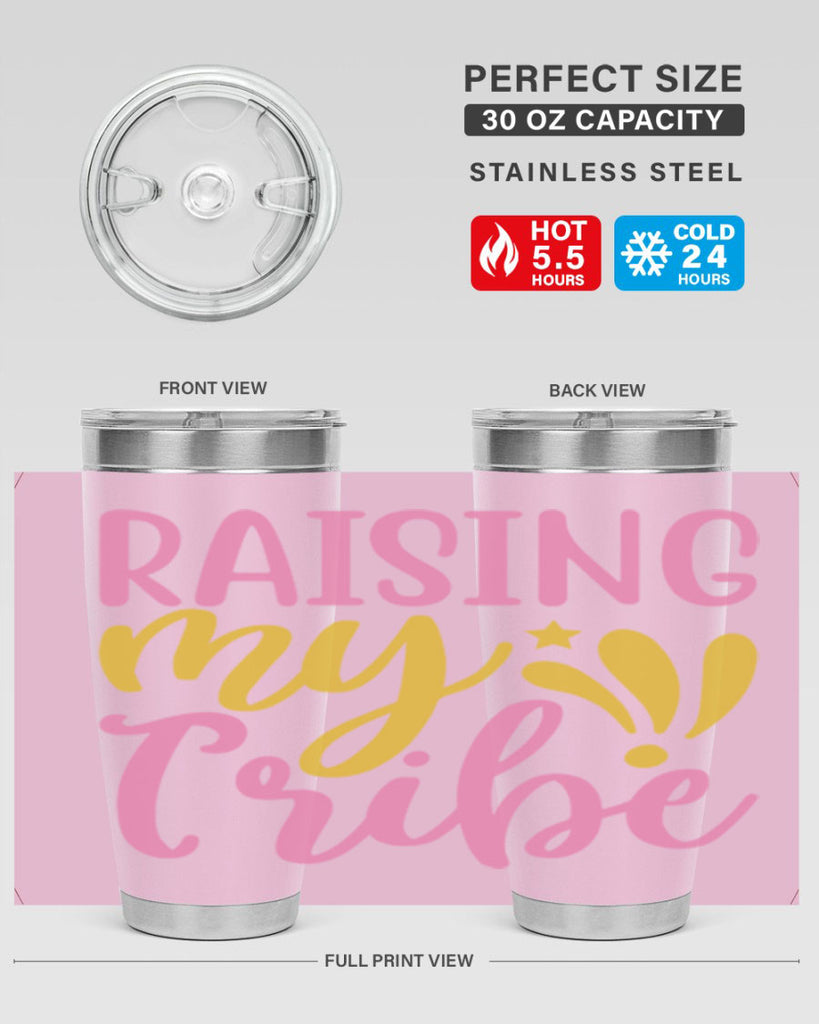 RAISING MY TRIBE Style 5#- summer- Tumbler