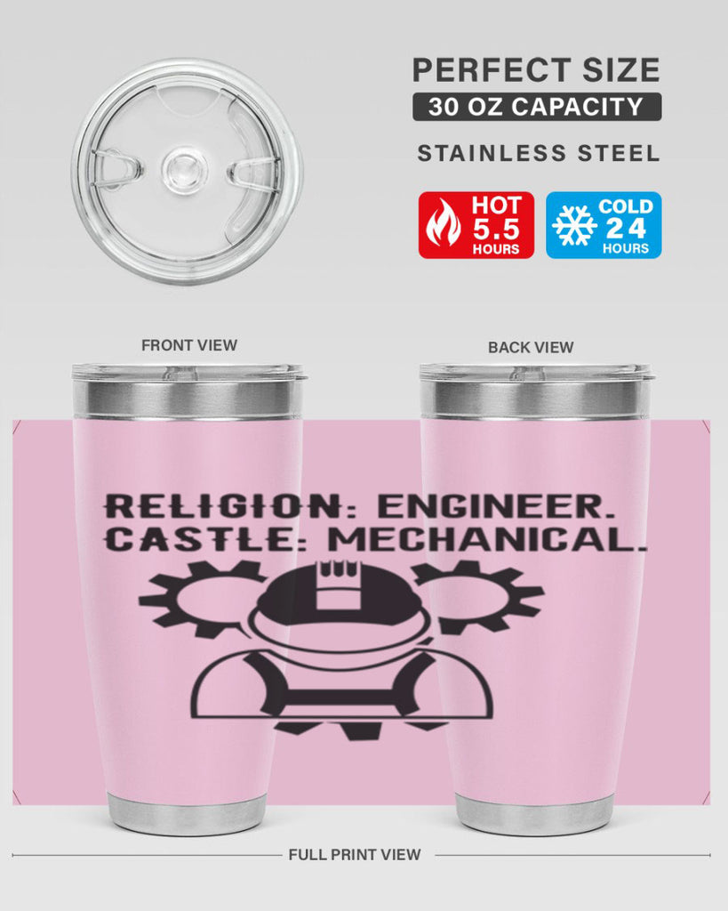 Religion Style 5#- engineer- tumbler