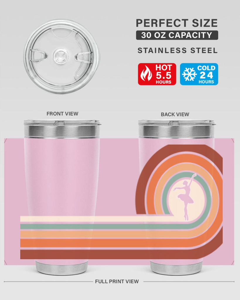 Retro Ballet Evolution For Ballerinas Ballet 74#- ballet- Tumbler
