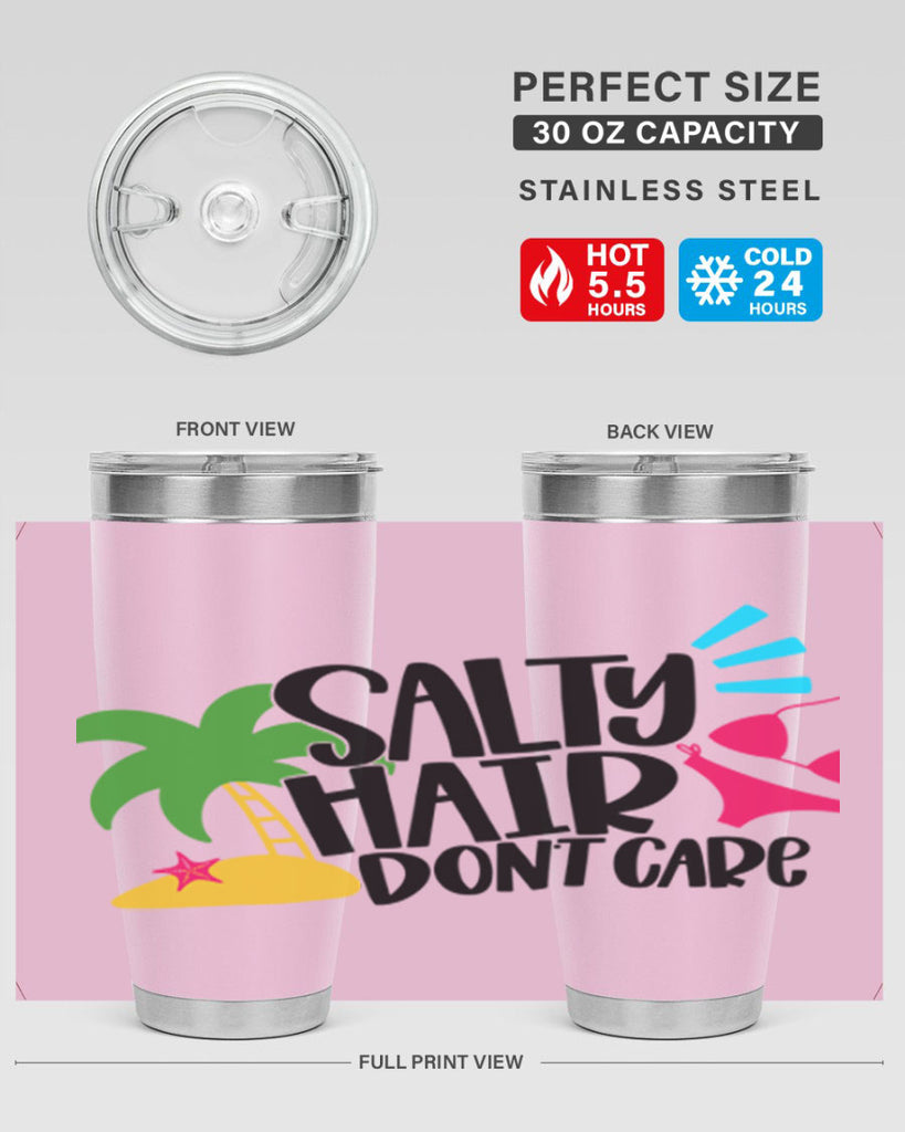 Salty Hair Dont Care Style 29#- summer- Tumbler