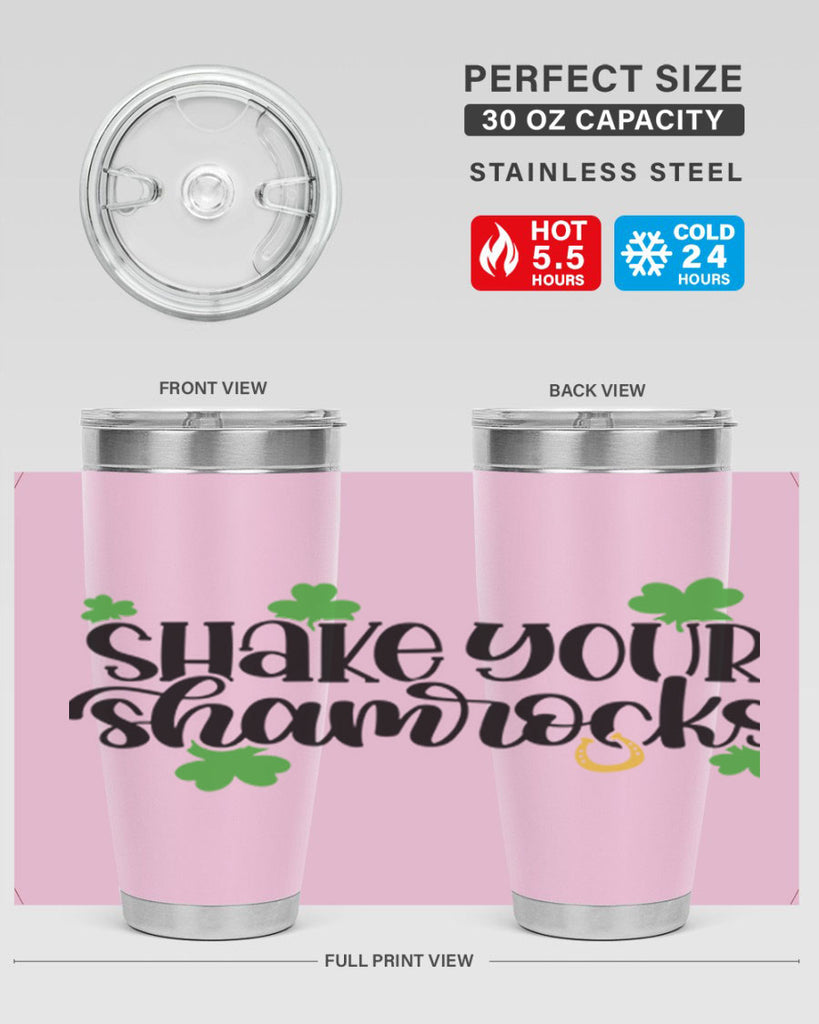 Shake Your Shamrocks Style 32#- St Patricks Day- Tumbler