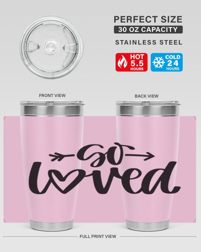 So Loved Style 26#- baby- tumbler
