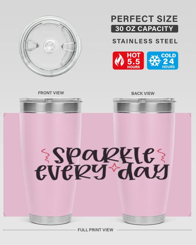 Sparkle every day design Style 220#- make up- Tumbler