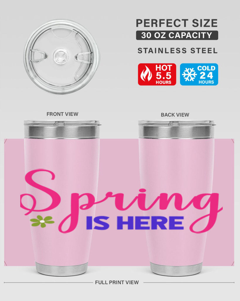 Spring is Here 455#- spring- Tumbler