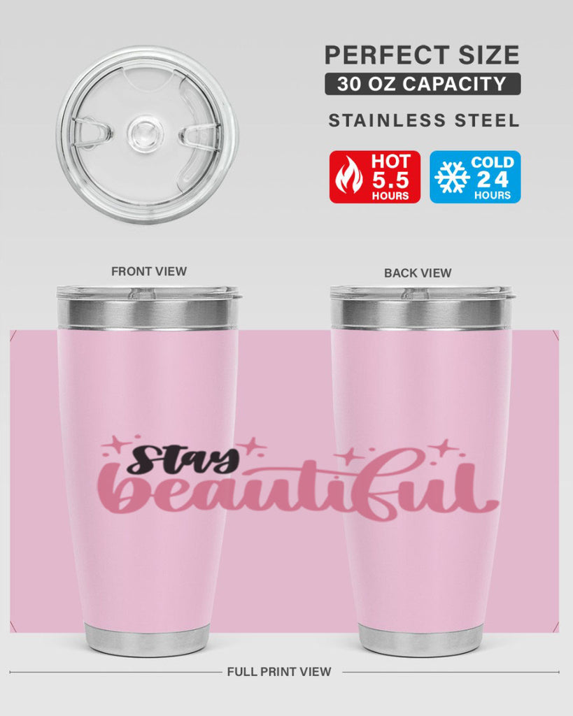 Stay Beautiful Style 18#- make up- Tumbler