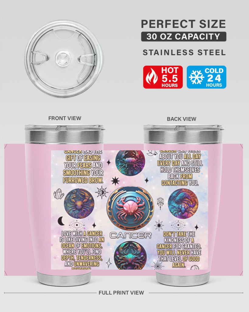 StraightCancer 470#- zodiac- Tumbler